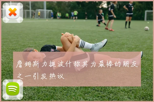 詹姆斯力挺波什称其为最棒的朋友之一引发热议